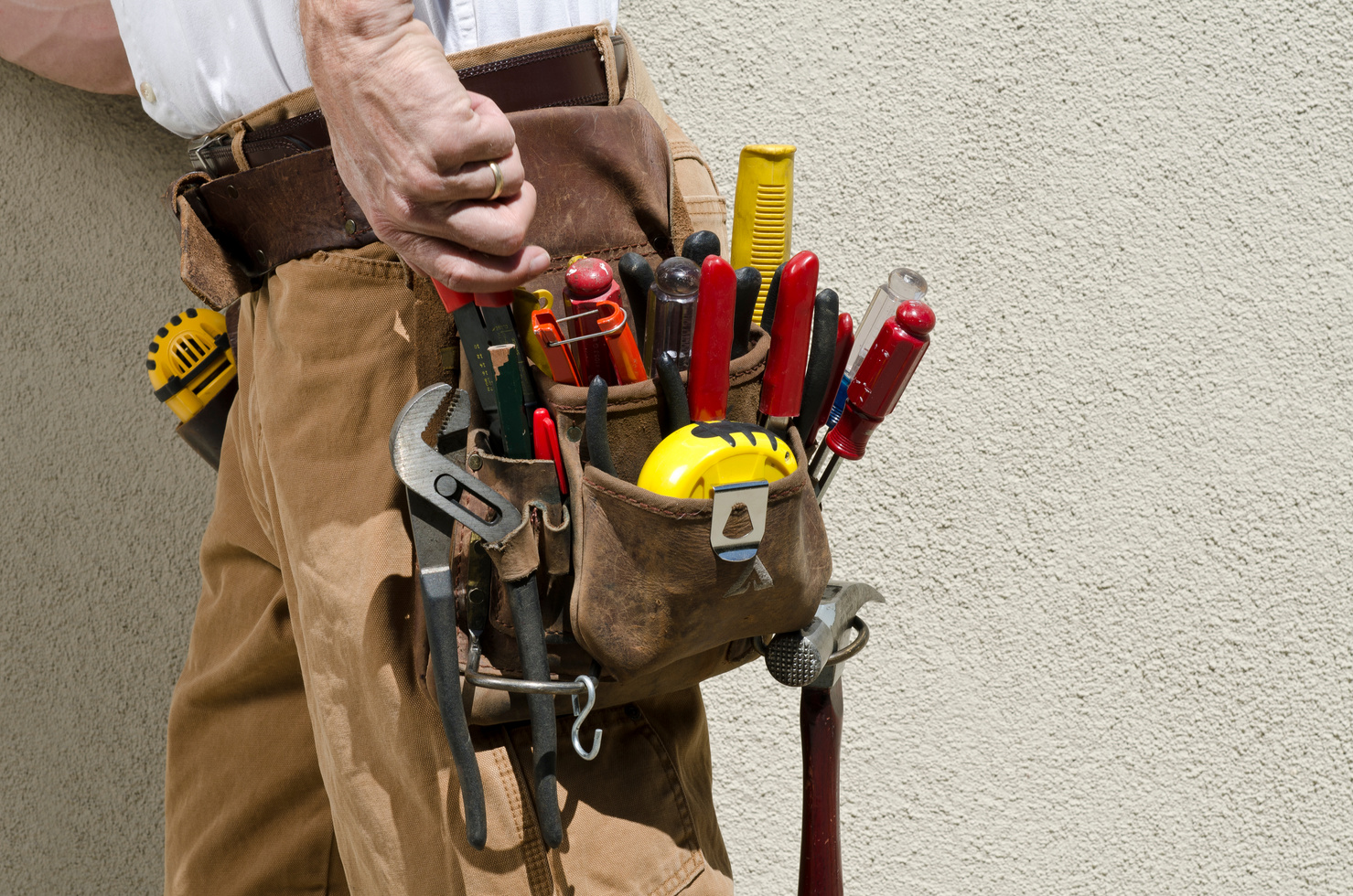 Handyman With Tool Belt